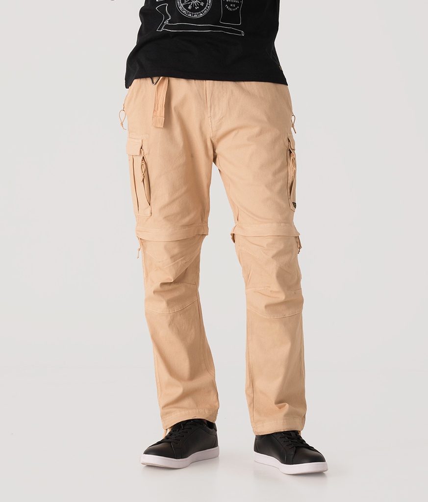 Kangto Woven Pants, Beige