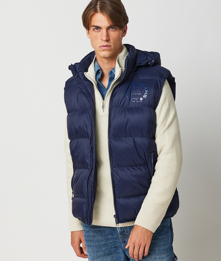Amado Vest, Blue