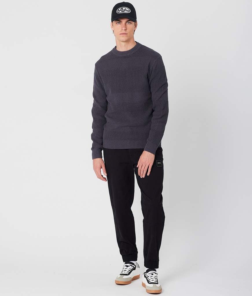 Gonzalo Woven Pants, Black