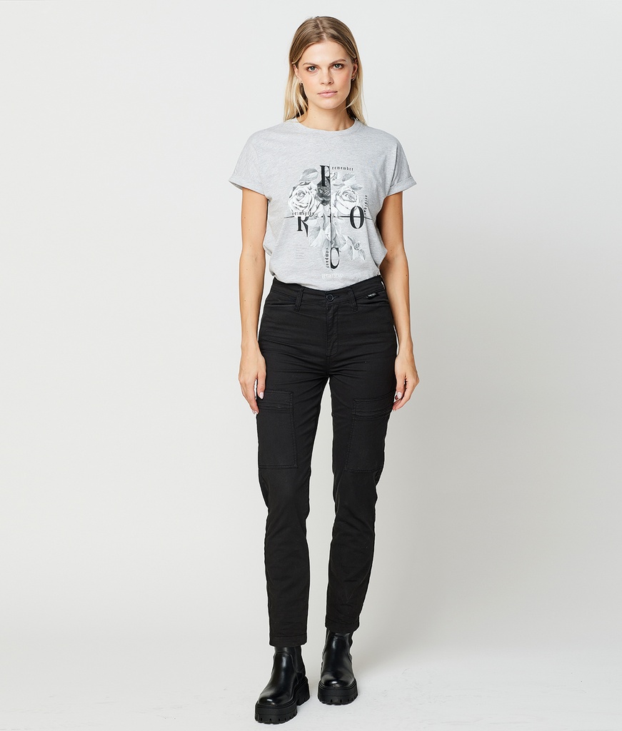Mazie Woven Pants, Black