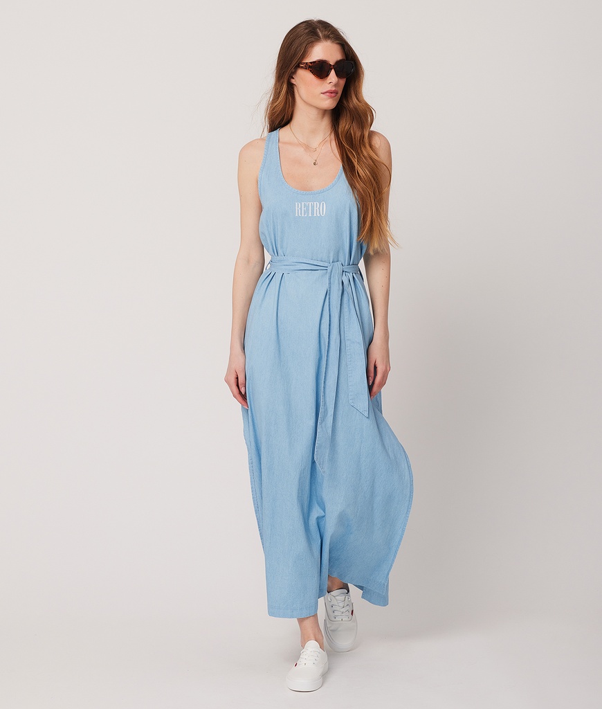 Aldina Denim Woven Dress