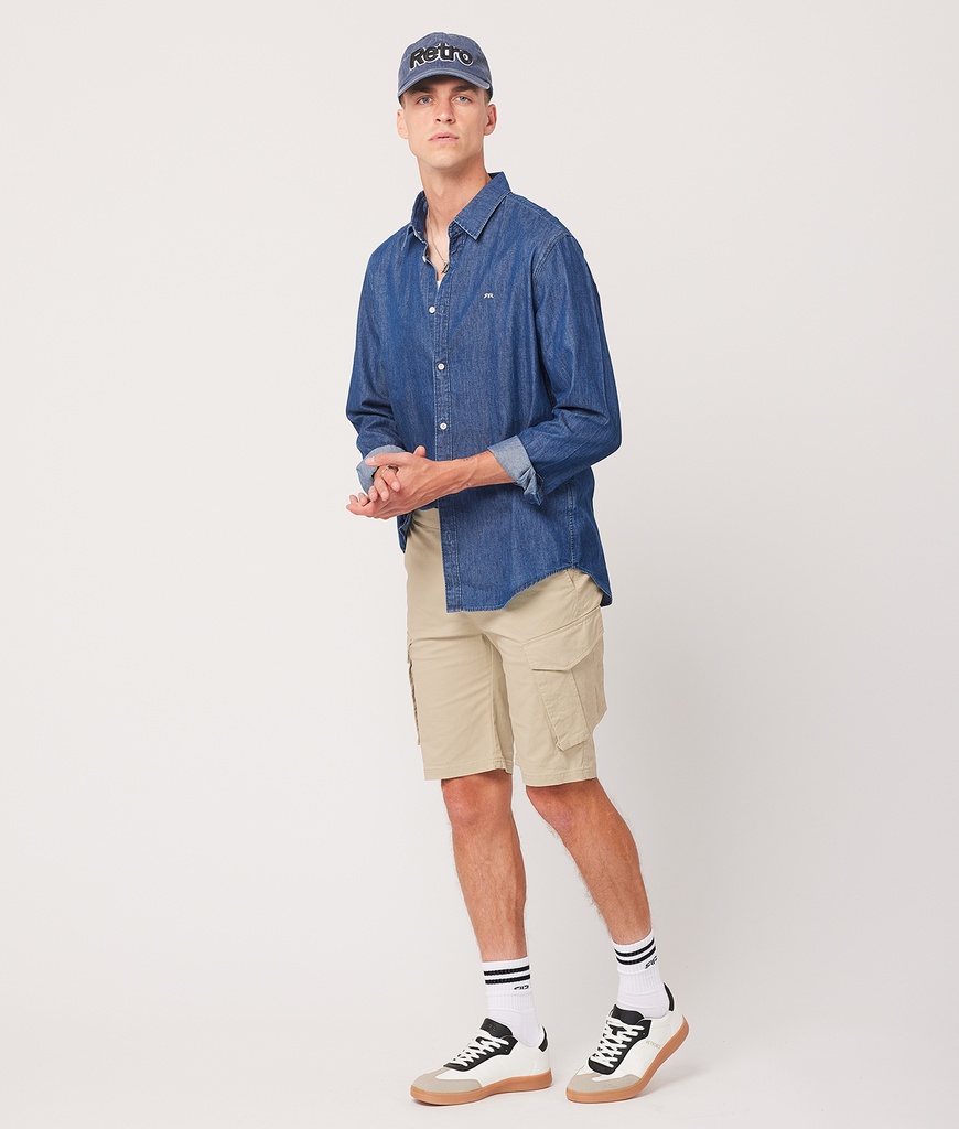 Sadio Woven Shorts, Sand