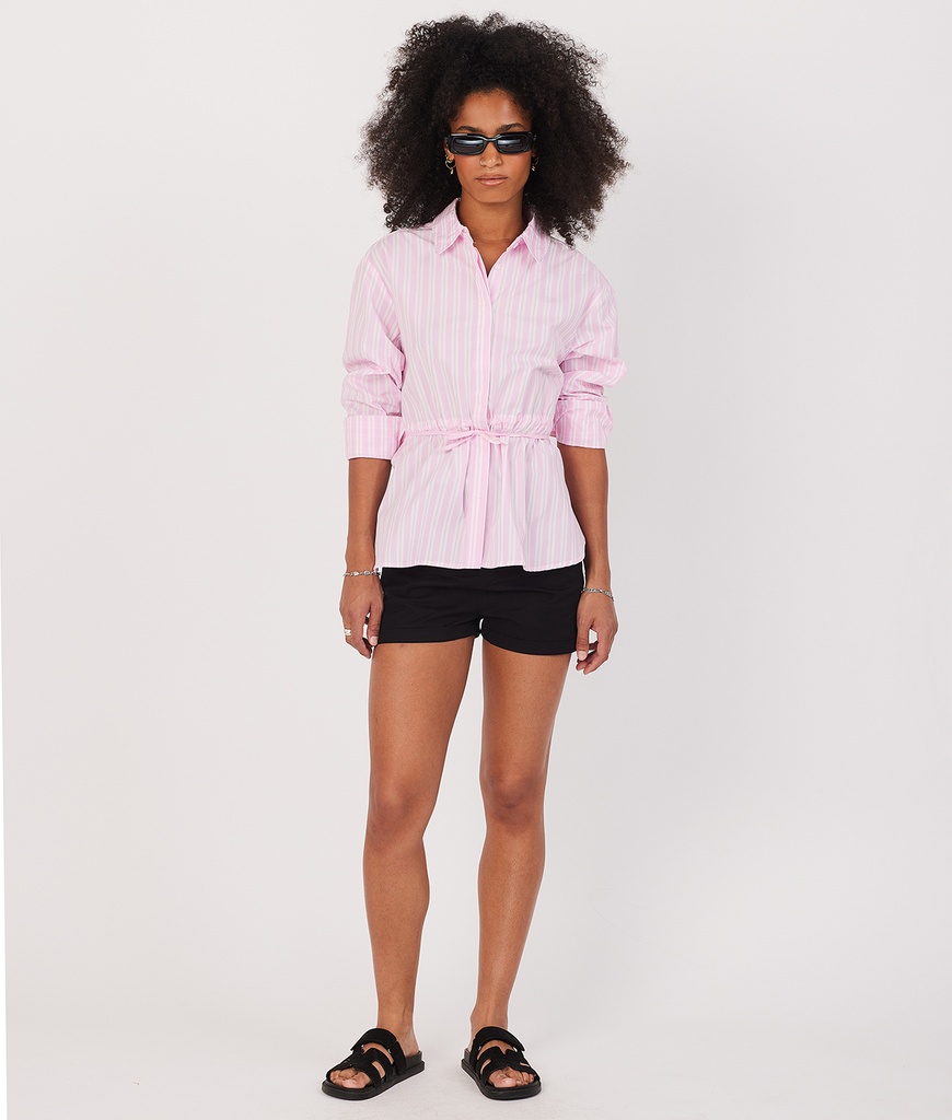 Gwen Woven Shorts, Black