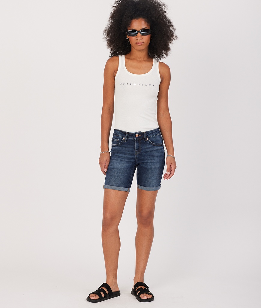 Dee Bermuda Denim Shorts, W0604