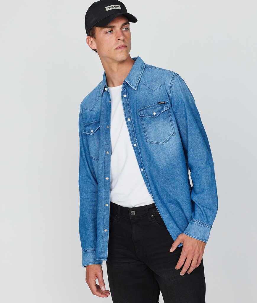Django Denim Shirt, W0503