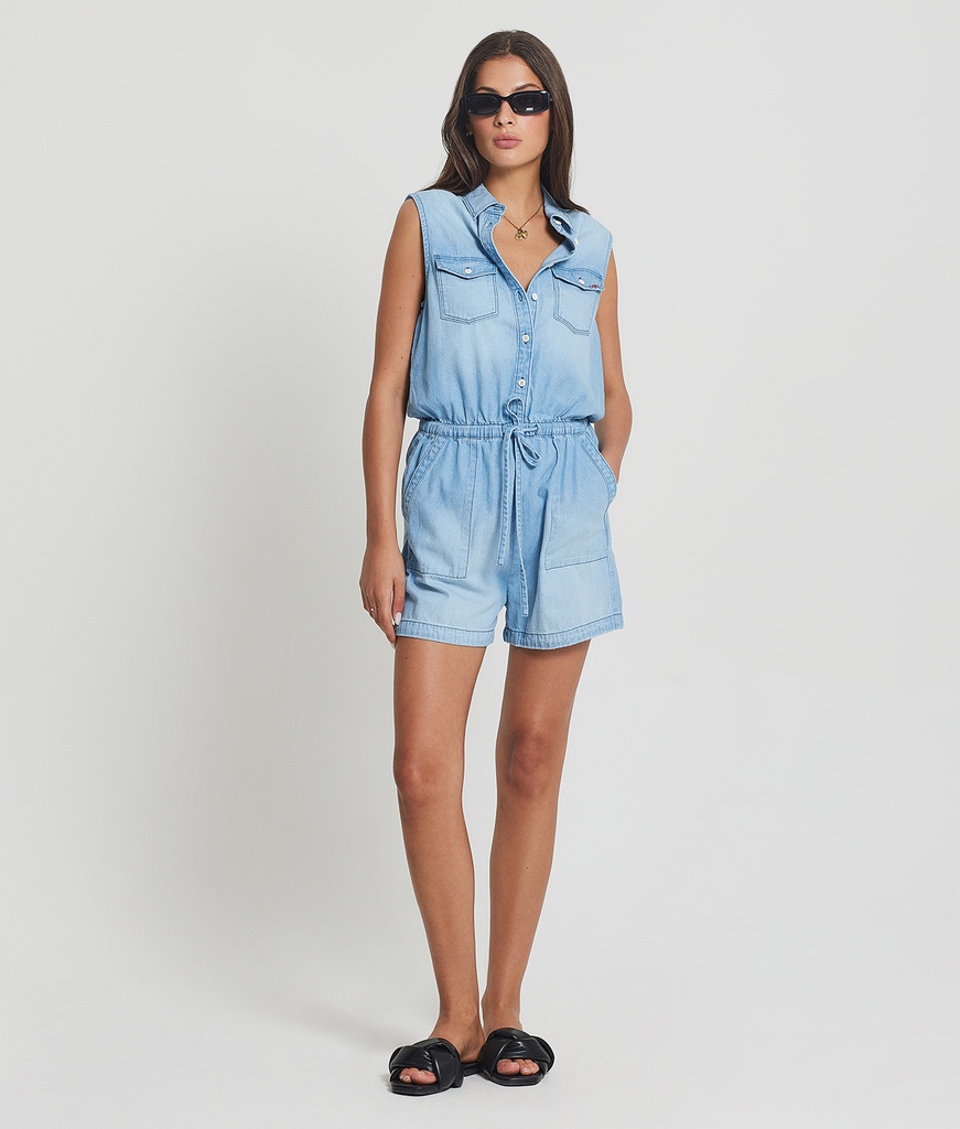 Pensacola Denim Overall, W0212