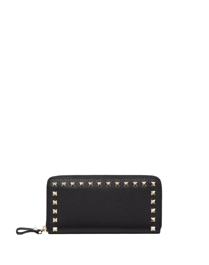 Rockstud Zip Around Wallet