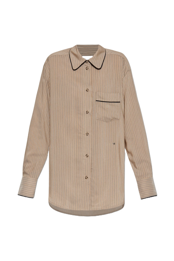Piping Detail Pyjama Shirt