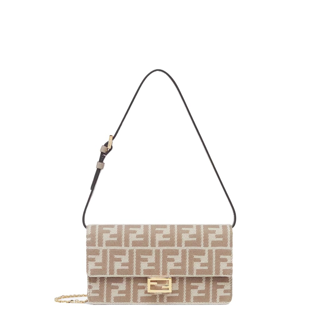 Ff Jacquard Chain Pouch