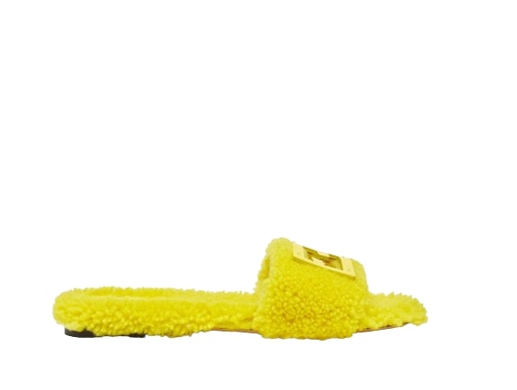 Shearling Slides