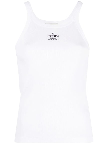 Embroidered Tank Top