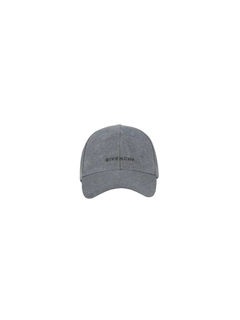 Curved Cap With Embroidered Logo