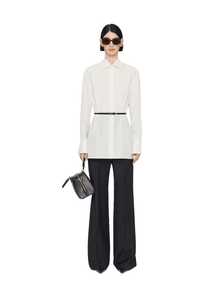 Long Blouse With Voyou Belt