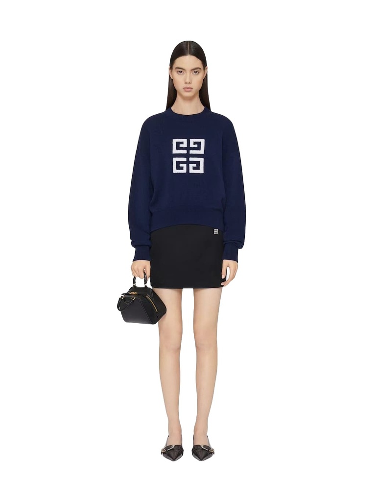 Low Shoulders Crewneck Sweater