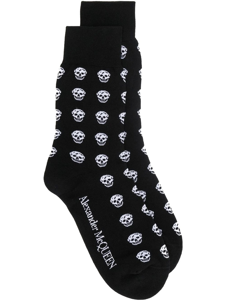 Short Skull Socks