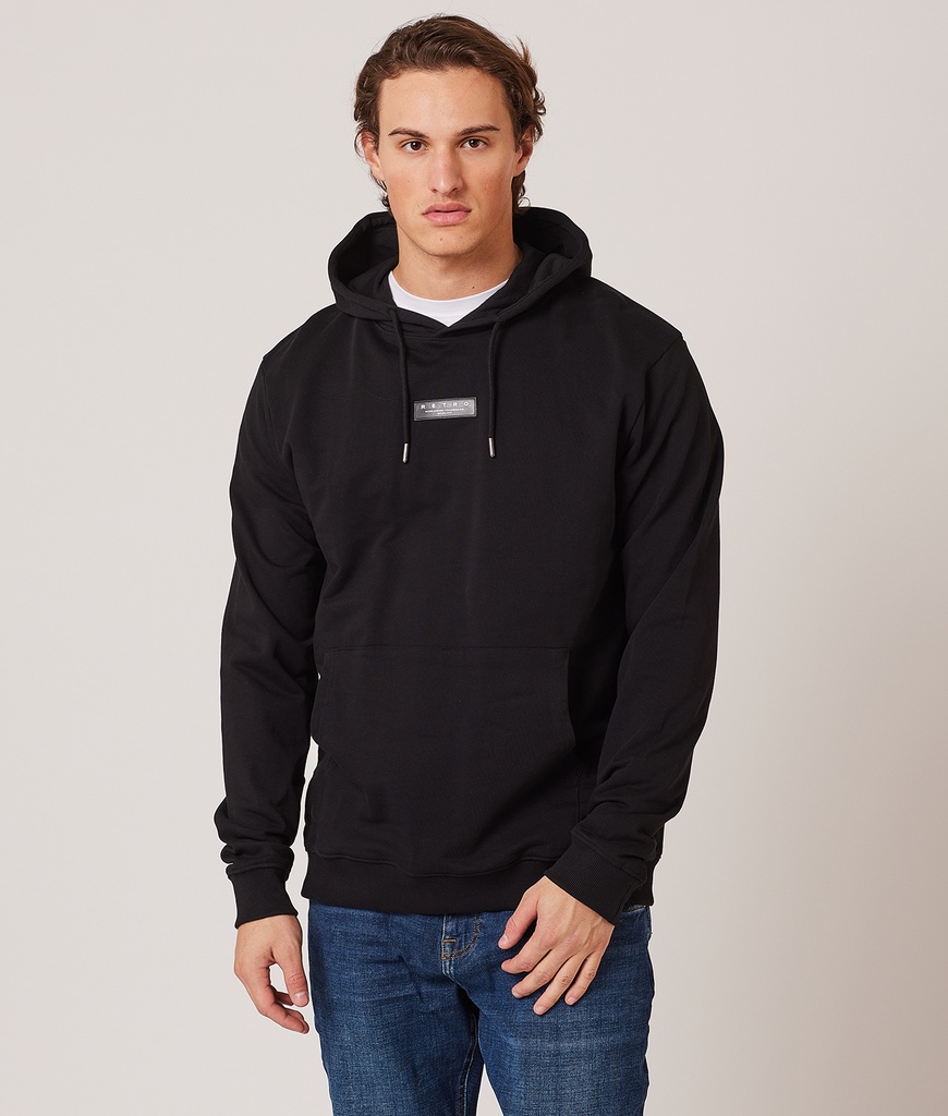 Pine Hoodie Jogging Top, Black