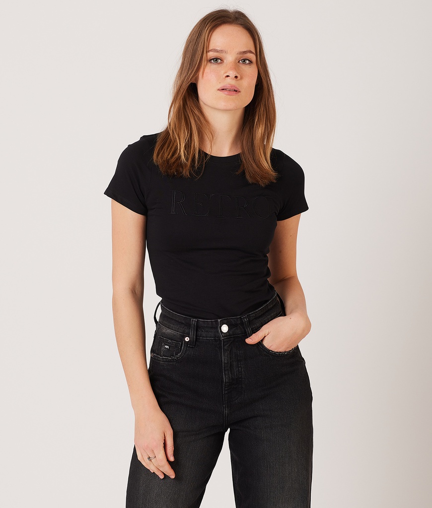 Lottie T-Shirt, Black