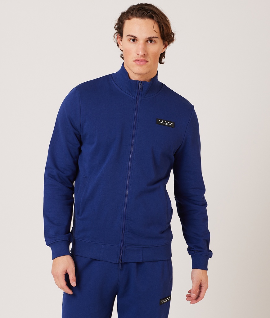 Pine Zip Jogging Top, Blue