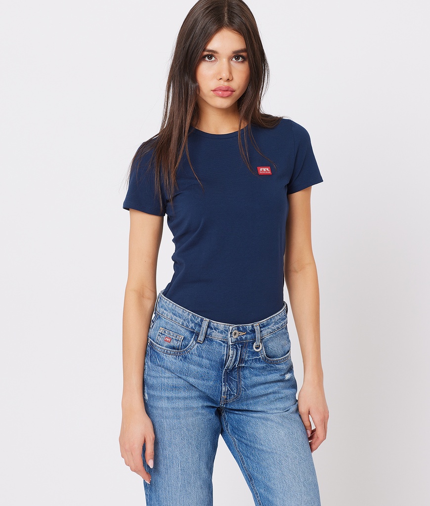 RR Original W T-Shirt, Dark Blue