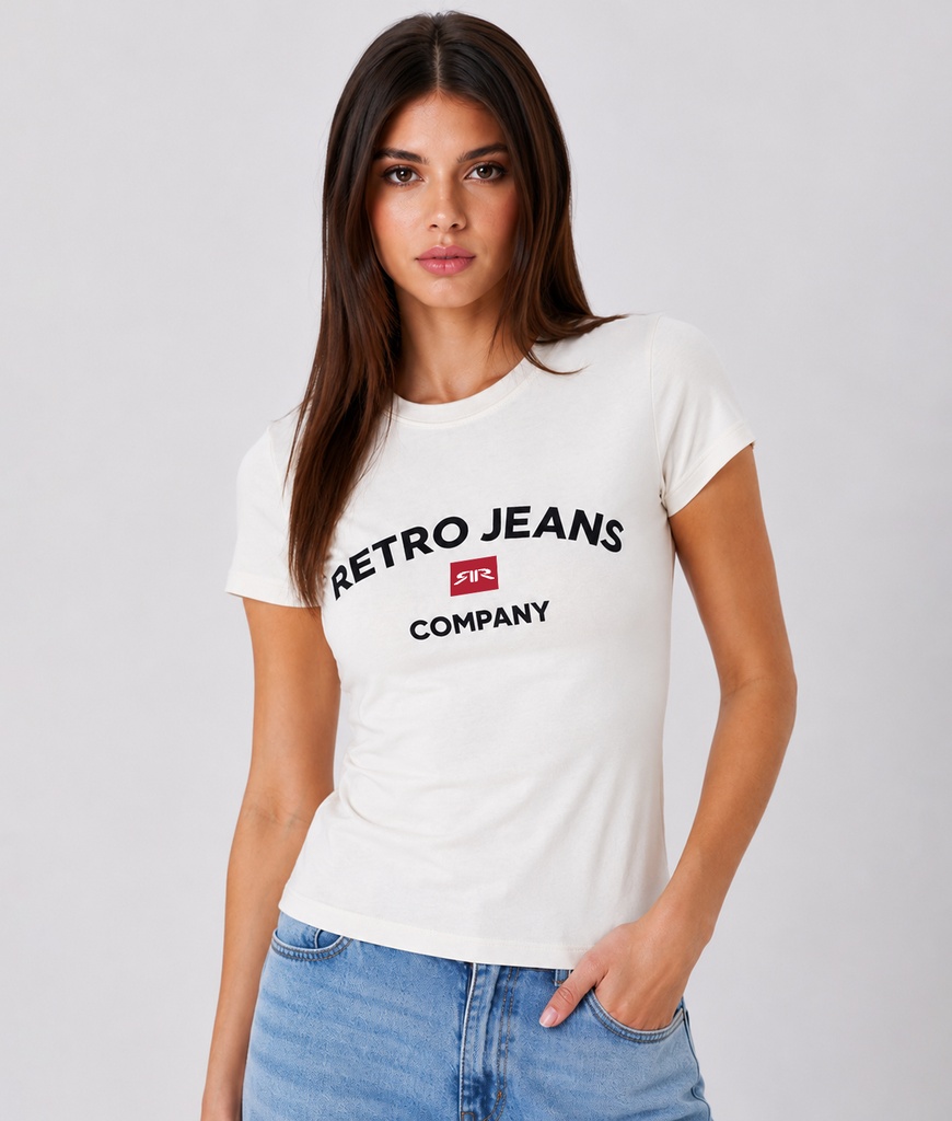 Rr Crew W T-Shirt, White