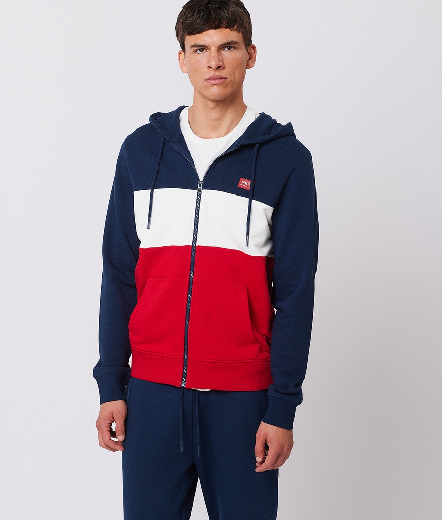 RR Original M Zip Hoodie Jogging Top, Multicolor