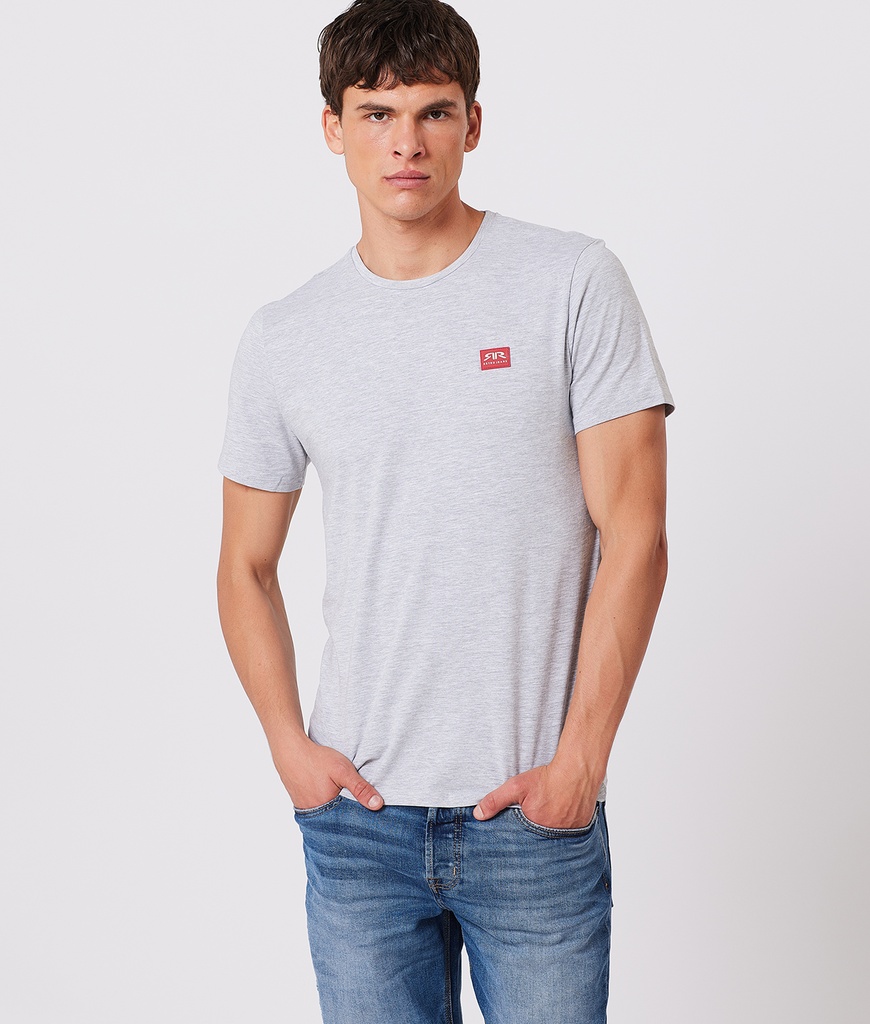 RR Original M T-Shirt, Grey Melange