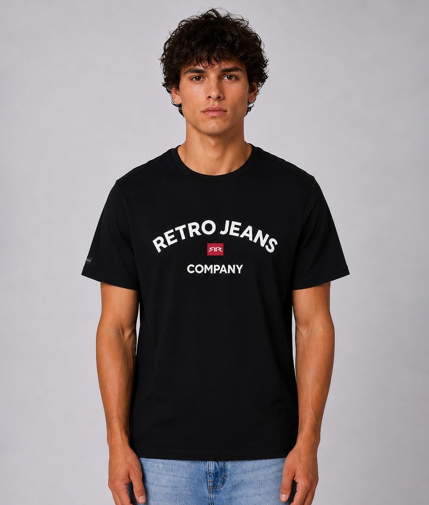 Rr Crew M T-Shirt, Black