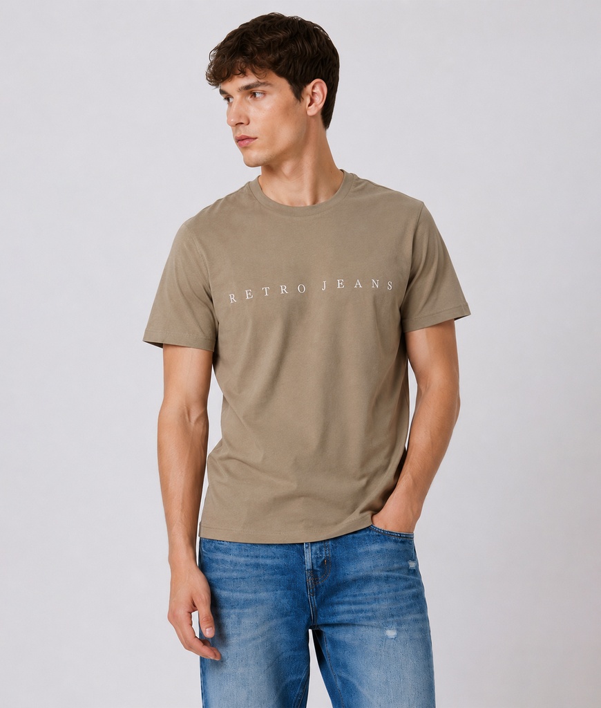 Maxim T-Shirt, Beige