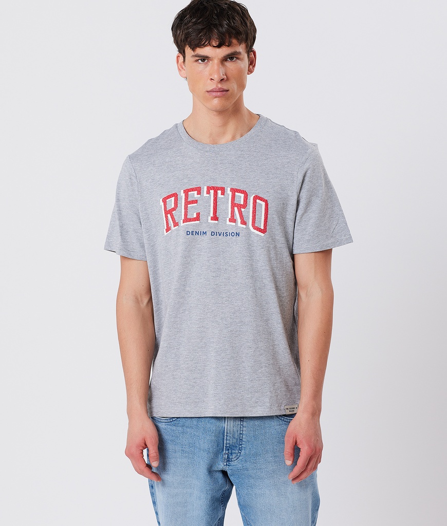 Jerry T-Shirt, Grey Melange