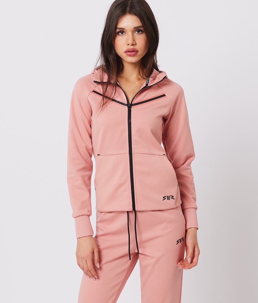 Rr Classic W Jogging Top, Light Pink