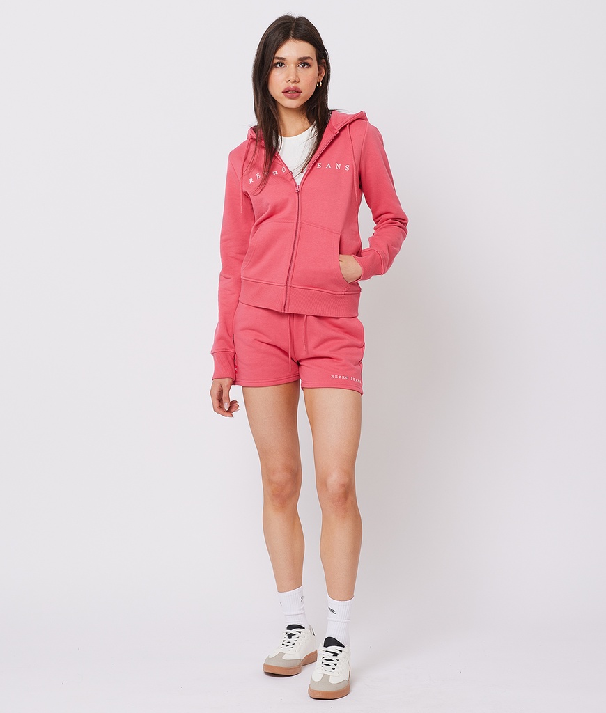 Gwen Jogging Shorts, Raspberry