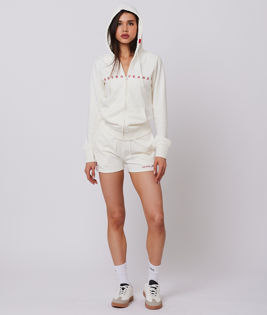 Gwen Jogging Shorts, Off White