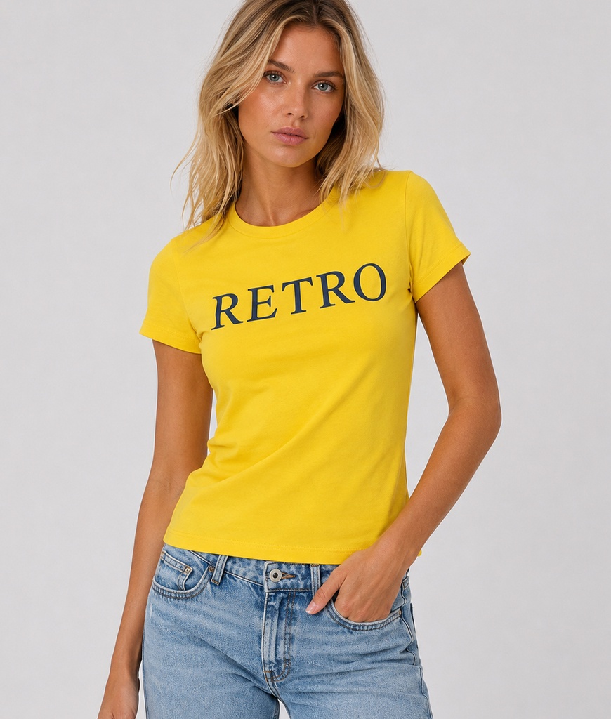 Joy T-Shirt, Yellow