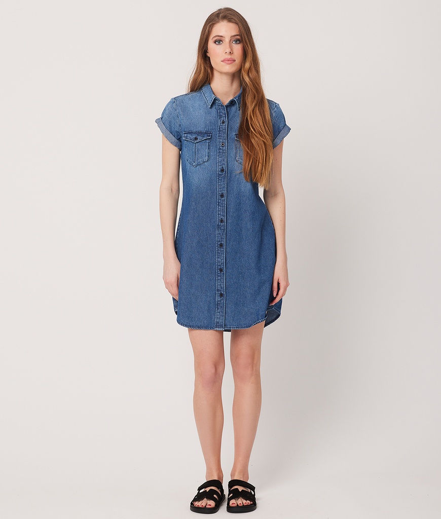 Bradgate Denim Dress, W0512