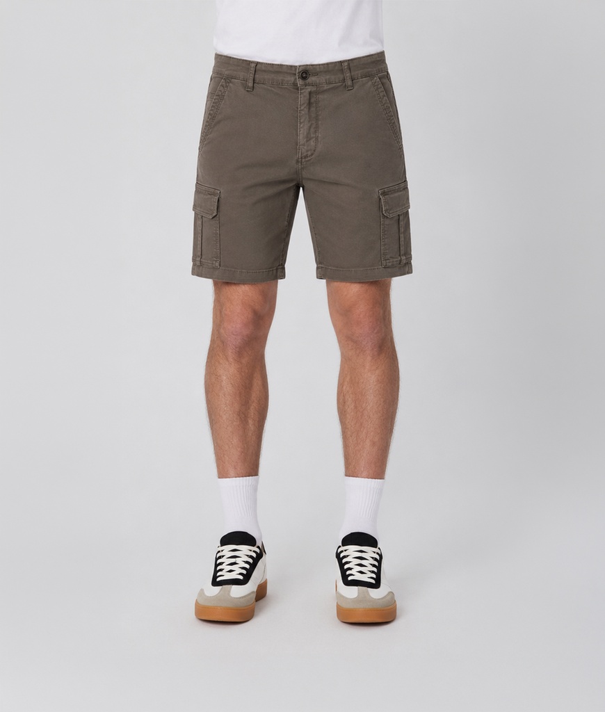 Marlon Cargo Woven Shorts, Verde