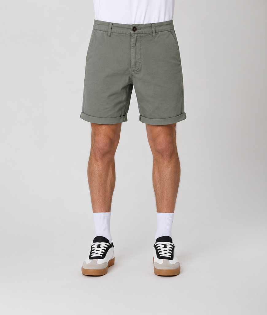 Randy Chino Woven Shorts, Verde