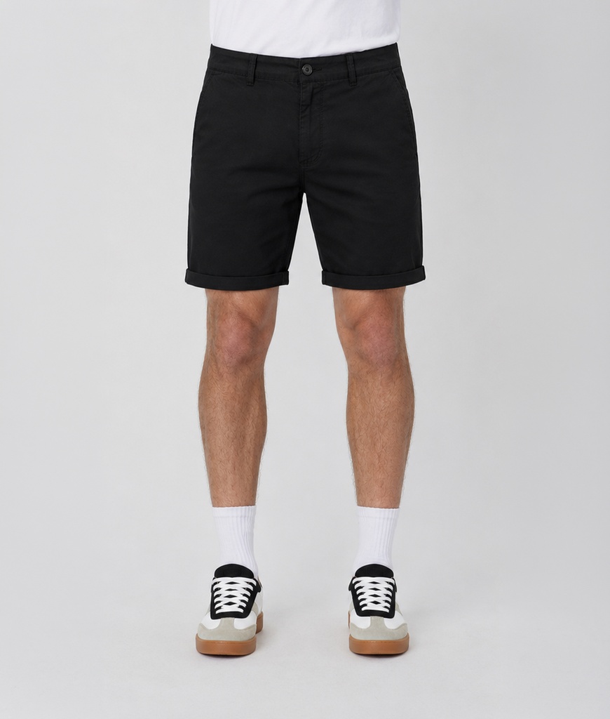 Randy Chino Woven Shorts, Jet Black