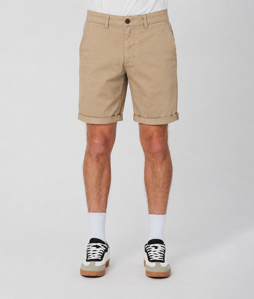 Randy Chino Woven Shorts, Camel