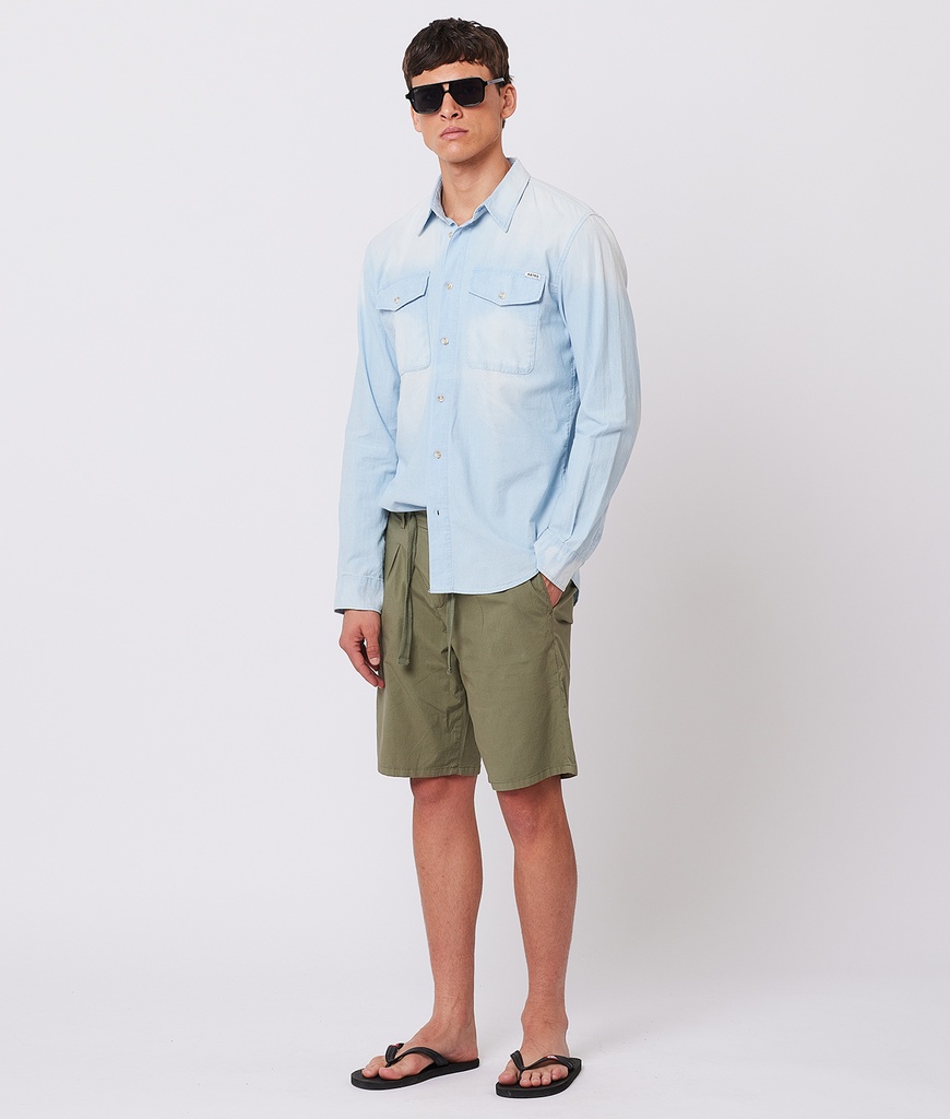 Jackie Woven Shorts, Verde