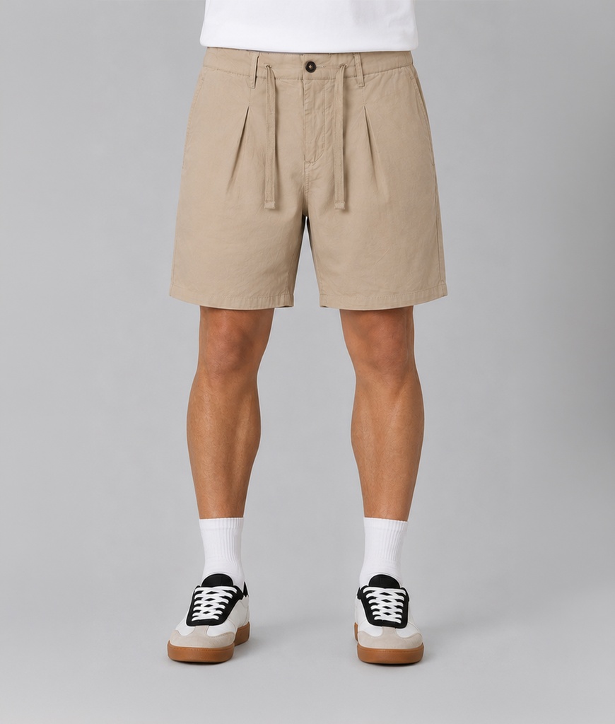 Jackie Woven Shorts, Desert