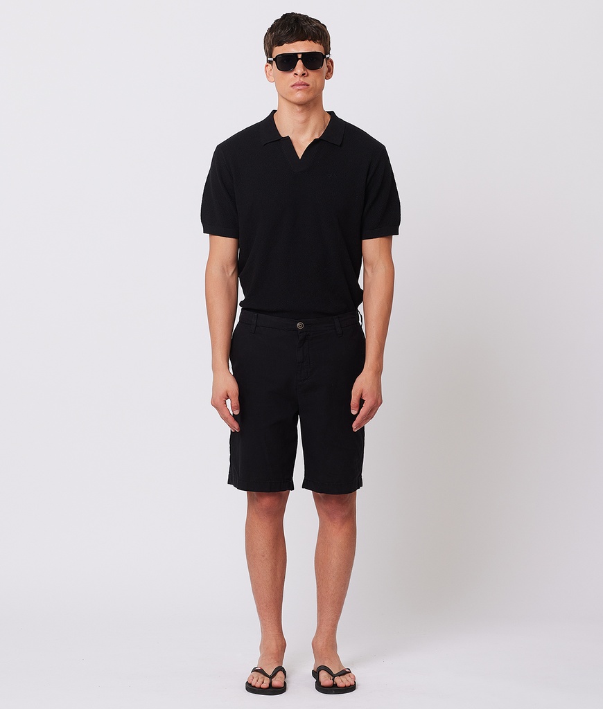 Jermaine Woven Shorts, Jet Black
