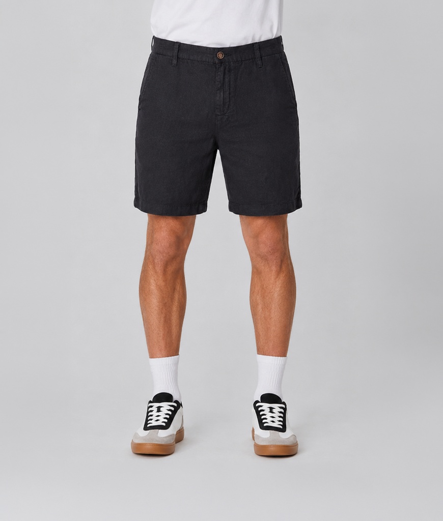 Jermaine Woven Shorts, Jet Black