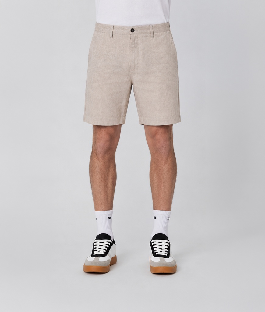Jermaine Woven Shorts, Beige
