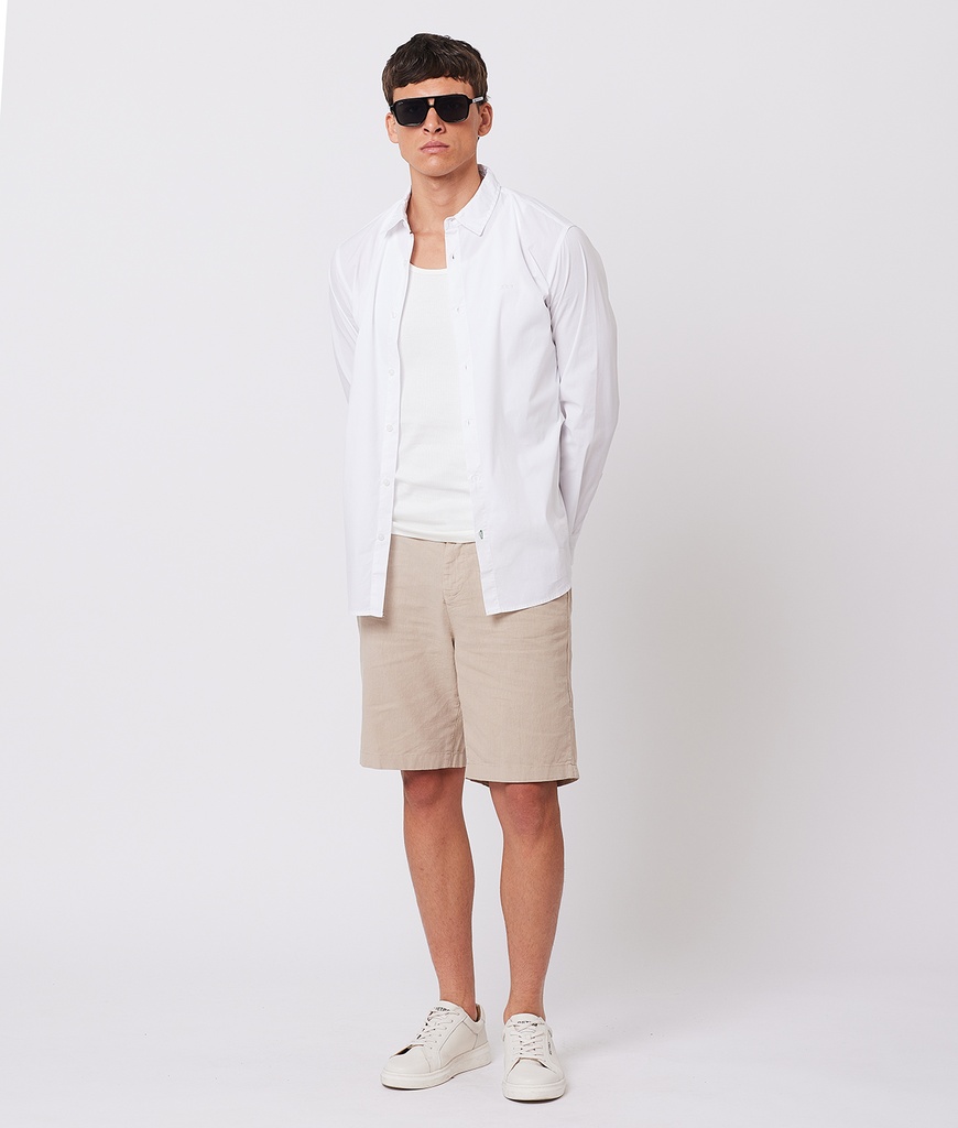 Jermaine Woven Shorts, Beige