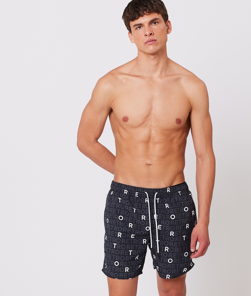 Tony Swim Shorts, Black