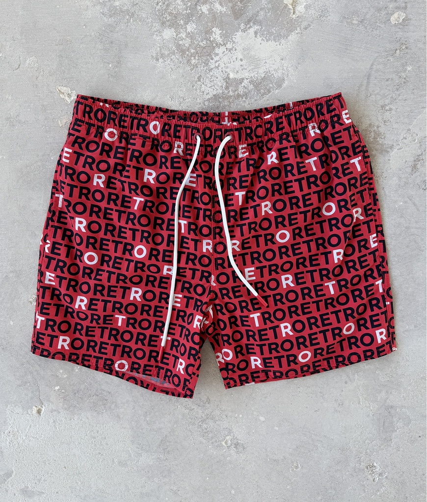 Tony Swim Shorts, Red