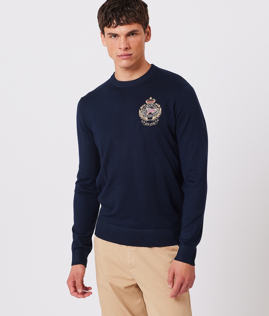 Pedro Sweater, Dark Blue