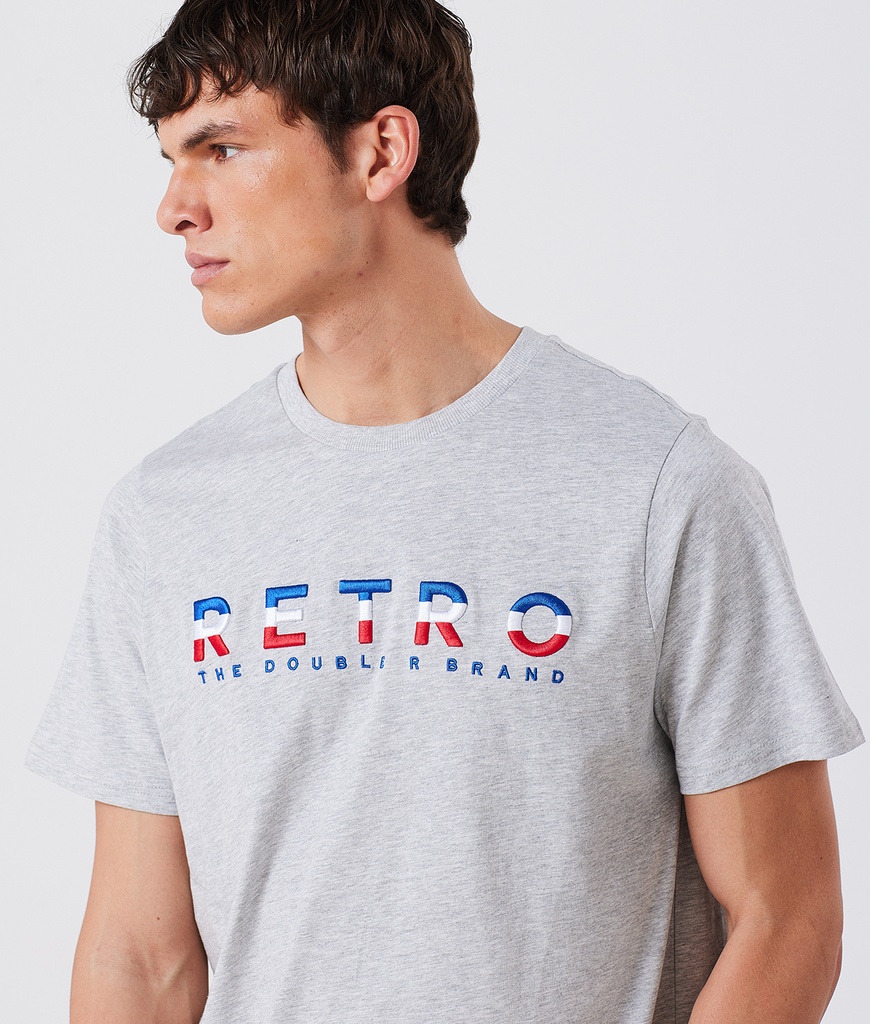 Nick T-Shirt, Grey Melange