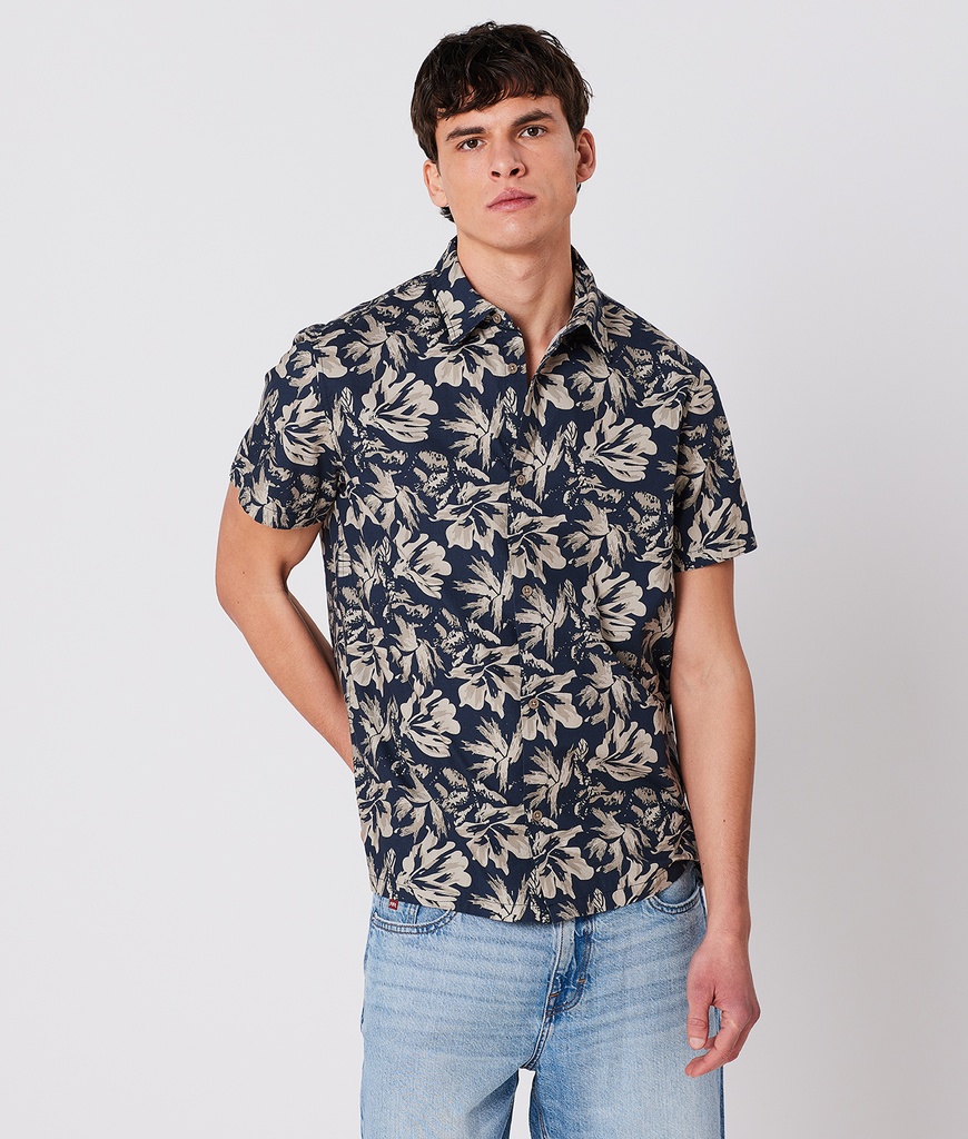 Joel Short Sleeves Shirt, Blue