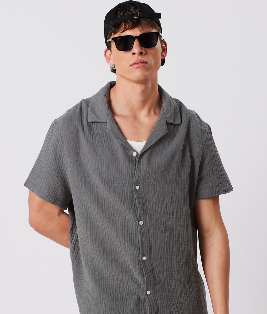 Mason Short Sleeves Shirt, Khaki